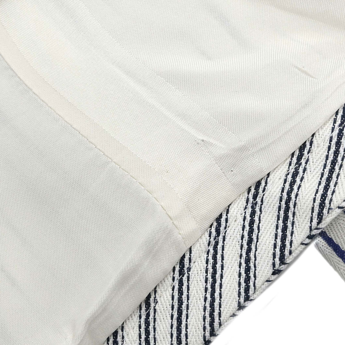 Christian Dior 2006 Striped Jacket White Blue #38