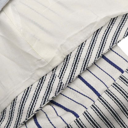 Christian Dior 2006 Striped Jacket White Blue #38