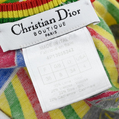 Christian Dior 2004 Dior Mania Vest Top Rasta-Color #36