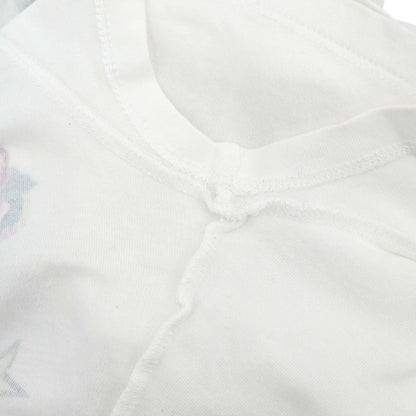 Christian Dior 2004 Print T-shirt White Rhinestone #38