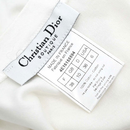 Christian Dior 2004 Print T-shirt White Rhinestone #38