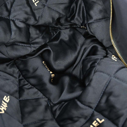 Chanel Hooded Coat Navy