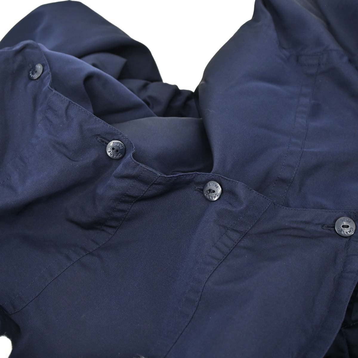 Chanel Hooded Coat Navy