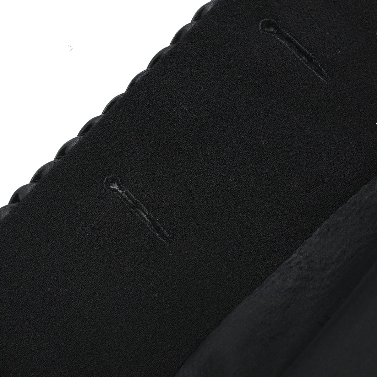 Chanel 1994 Collarless Jacket Black #38