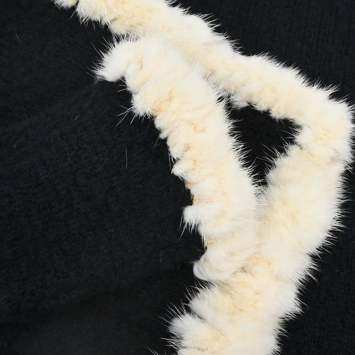 Chanel 2003 Knit Cardigan Black #38