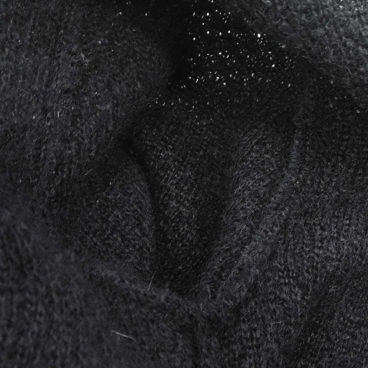 Chanel 2003 Knit Cardigan Black #38