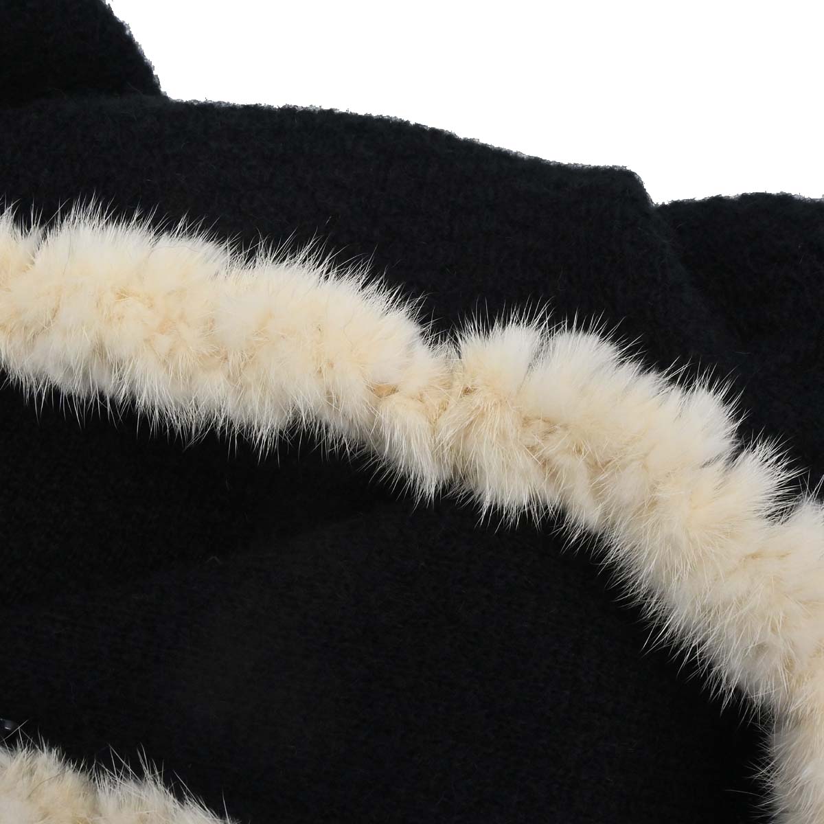 Chanel 2003 Knit Cardigan Black #38