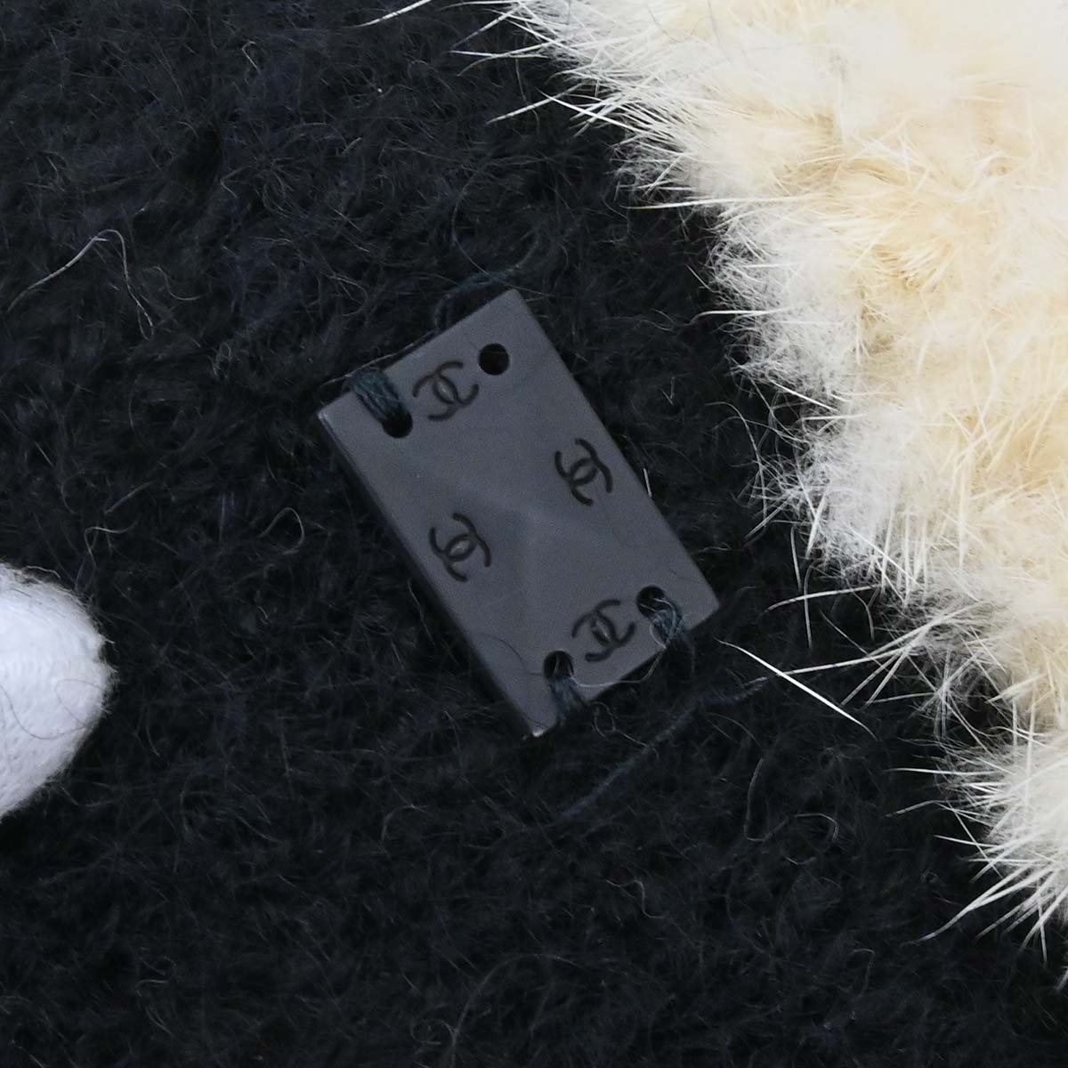 Chanel 2003 Knit Cardigan Black #38
