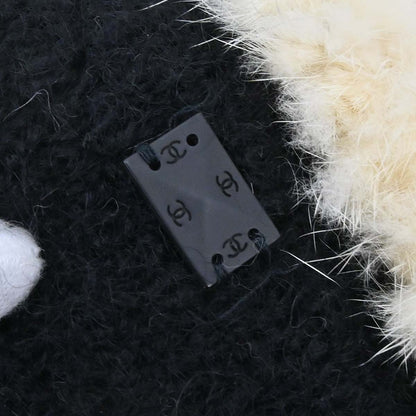Chanel 2003 Knit Cardigan Black #38