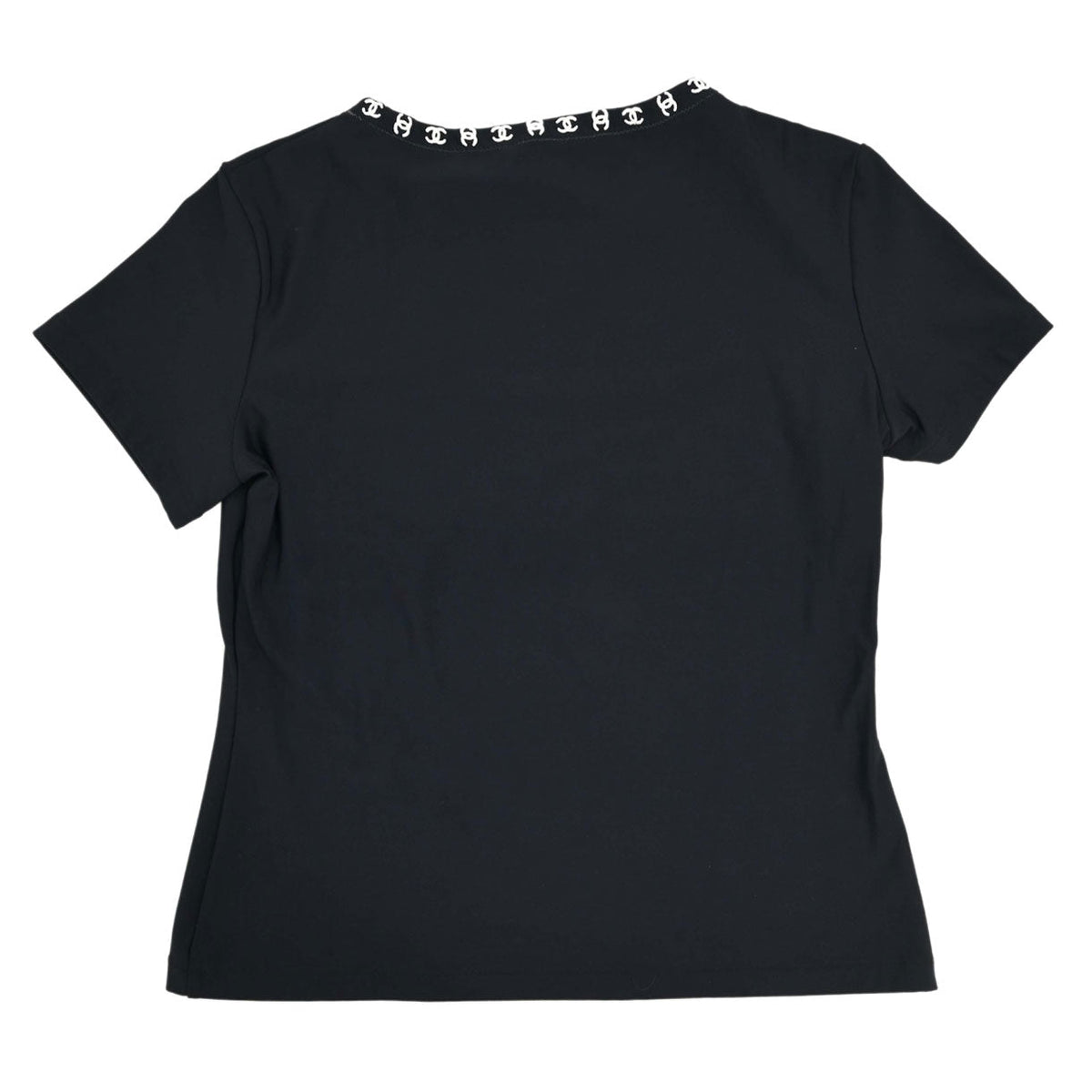 Chanel 1997 T-shirt Top Black #44