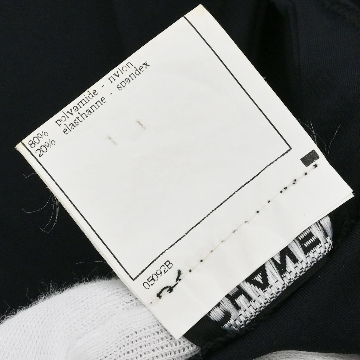 Chanel 1997 T-shirt Top Black #44