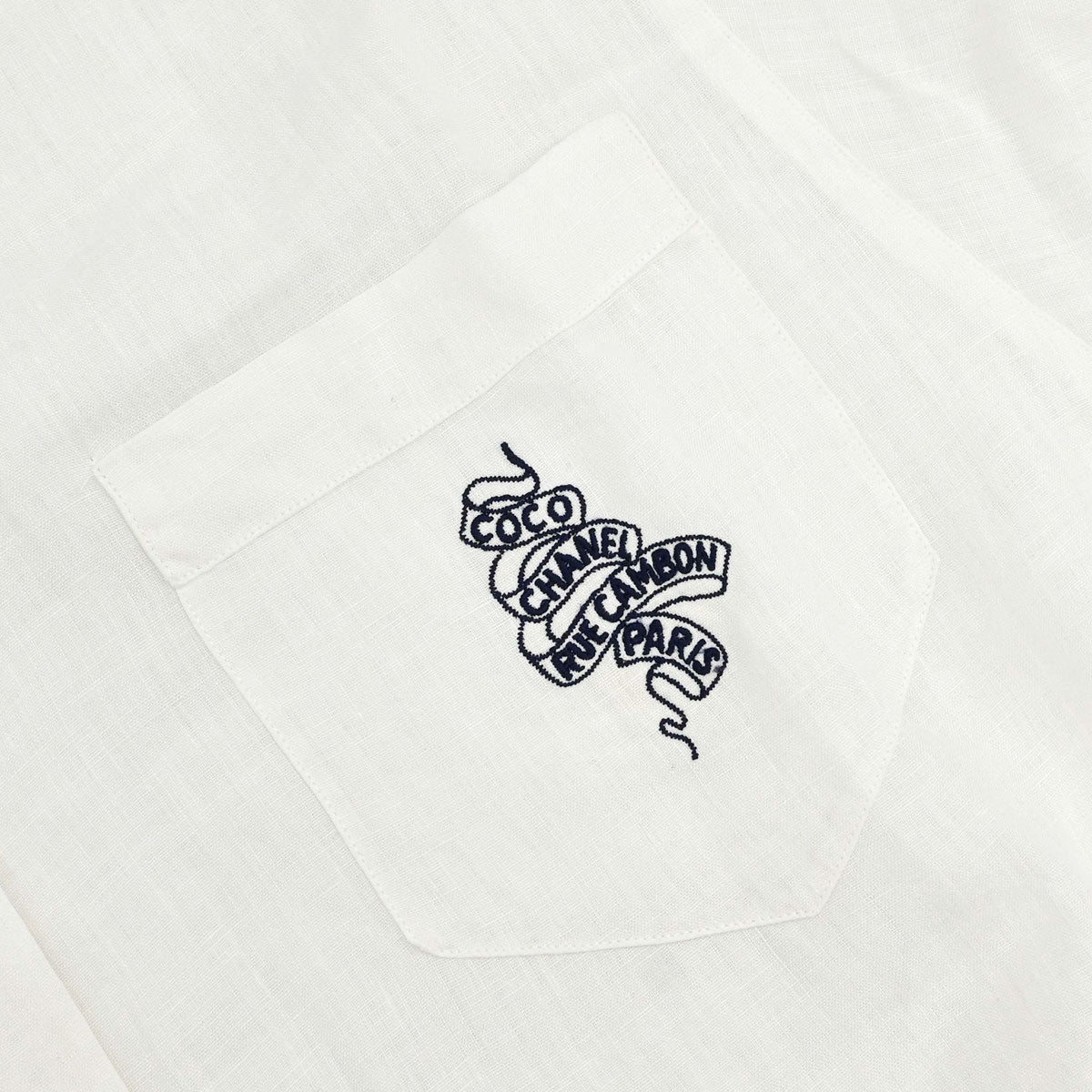 Chanel Blouse Shirt White