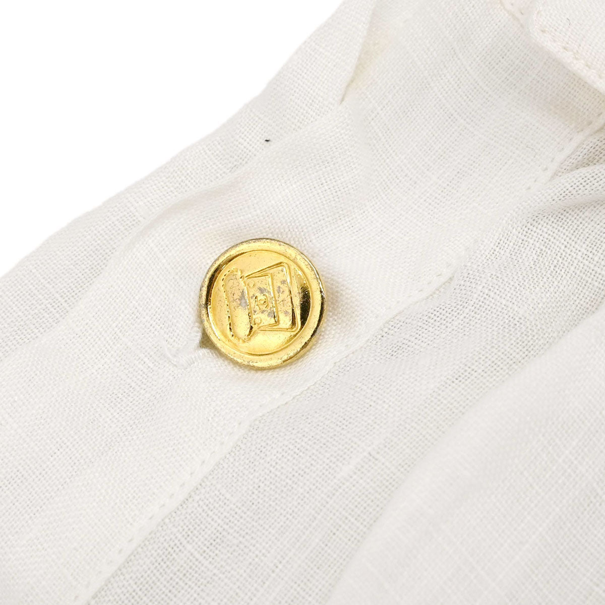 Chanel Blouse Shirt White