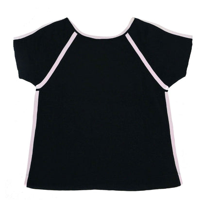 Chanel Sport Line Short Sleeve Top Black