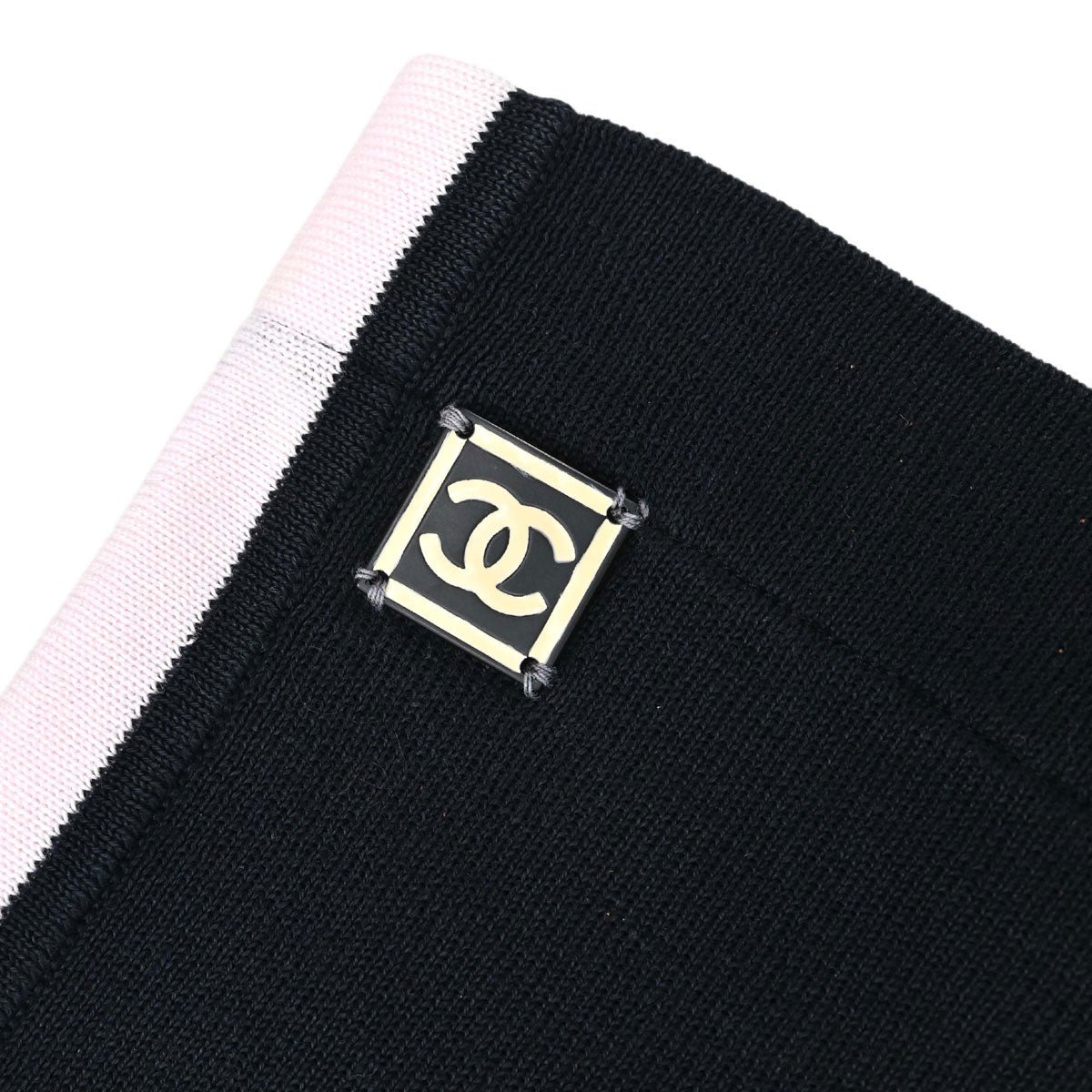 Chanel Sport Line Short Sleeve Top Black