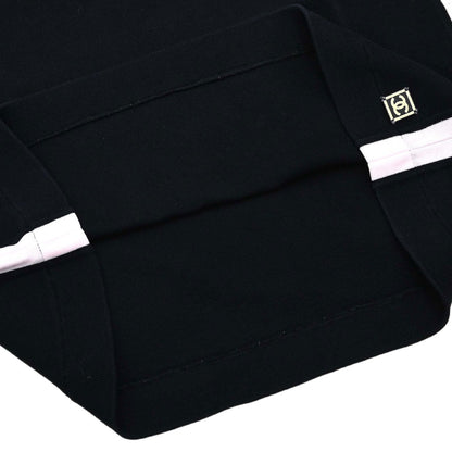 Chanel Sport Line Short Sleeve Top Black