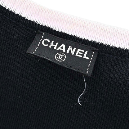 Chanel Sport Line Short Sleeve Top Black