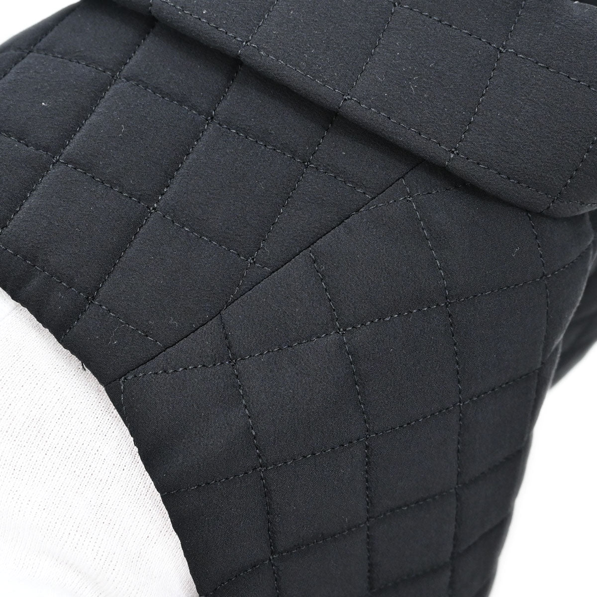 Chanel 2000 Choco Bar Vest Jacket Black #36
