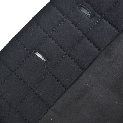 Chanel 2000 Choco Bar Vest Jacket Black #36