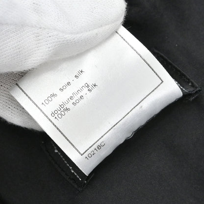 Chanel 2000 Choco Bar Vest Jacket Black #36