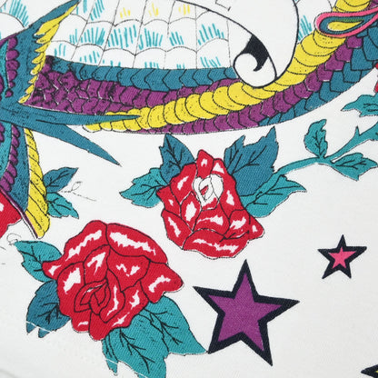 Christian Dior 2004 Print T-shirt White Rhinestone #38
