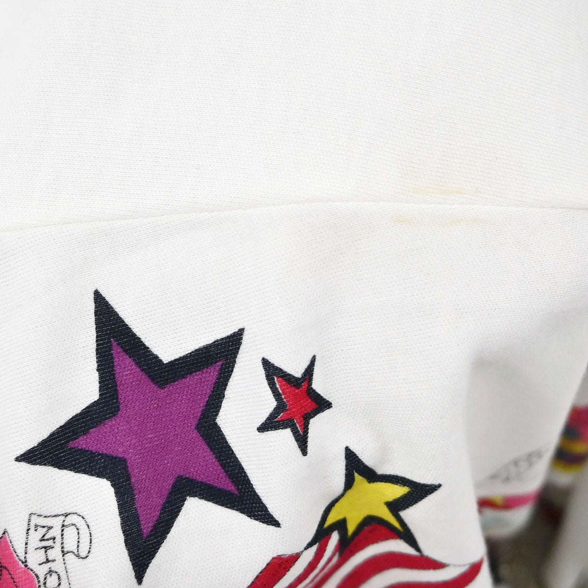 Christian Dior 2004 Print T-shirt White Rhinestone #38