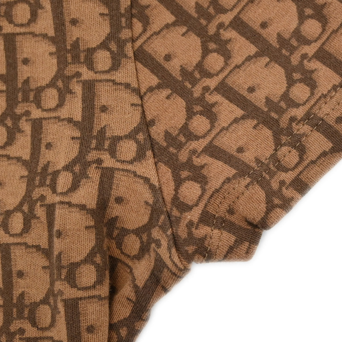 Christian Dior 2005 T-shirt Top Romantic Trotter Bow Brown #36
