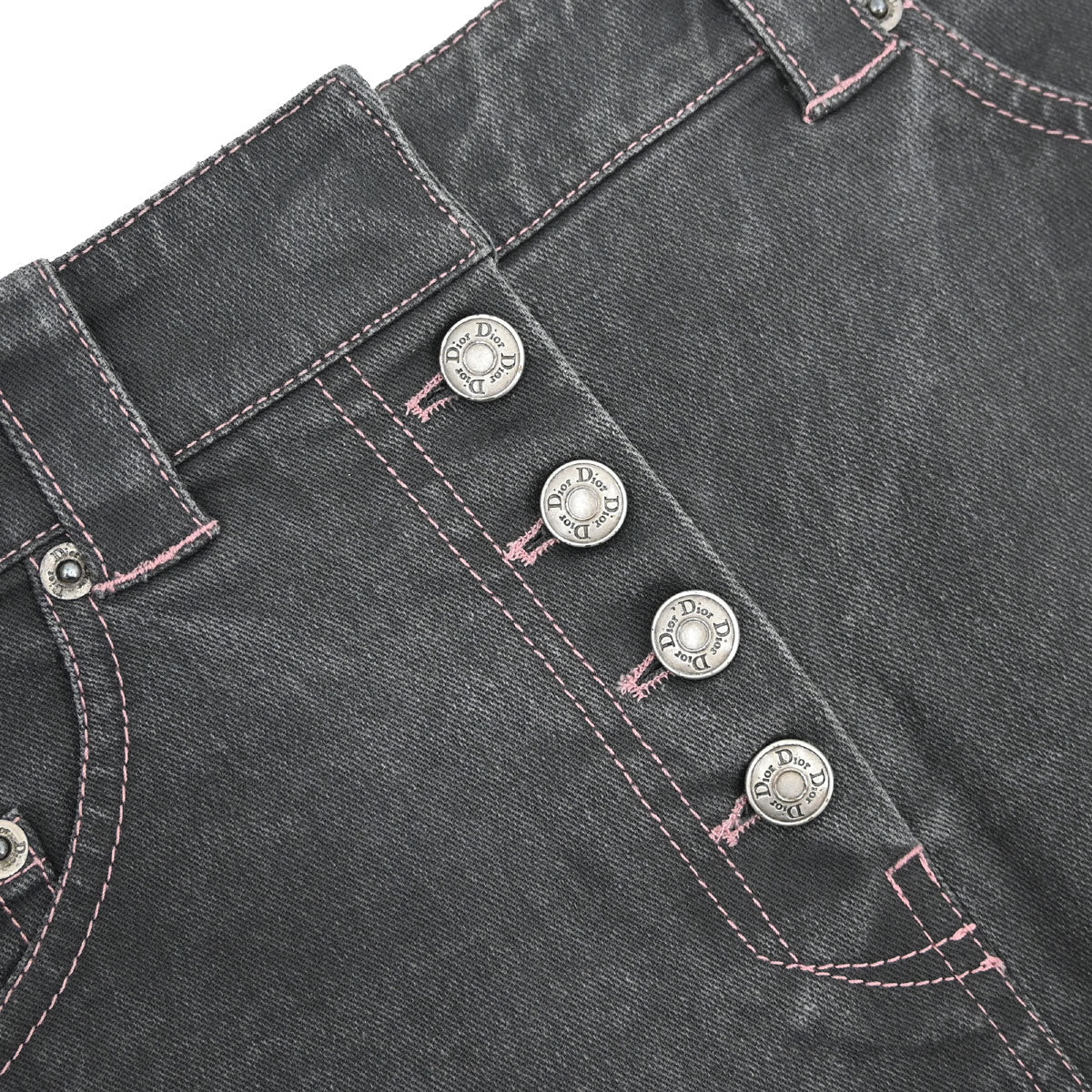 Christian Dior 2003 Skirt Denim Gray #36