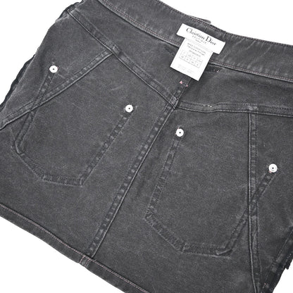 Christian Dior 2003 Skirt Denim Gray #36