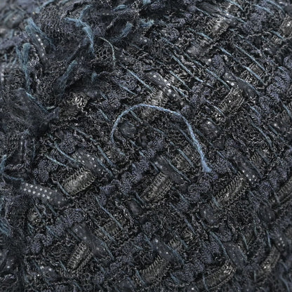 Chanel 2006 Single Breasted Tweed Jacket Black #34