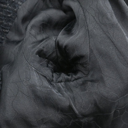 Chanel 2006 Single Breasted Tweed Jacket Black #34