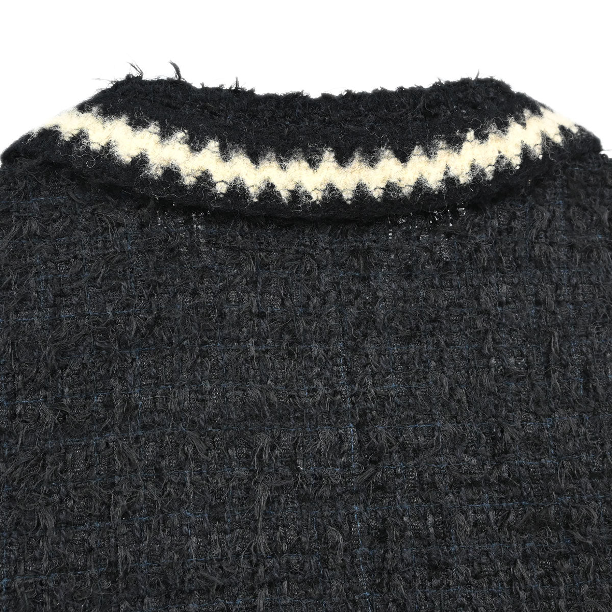 Chanel 1998 Tweed Jacket Black #40