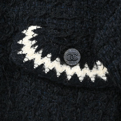 Chanel 1998 Tweed Jacket Black #40