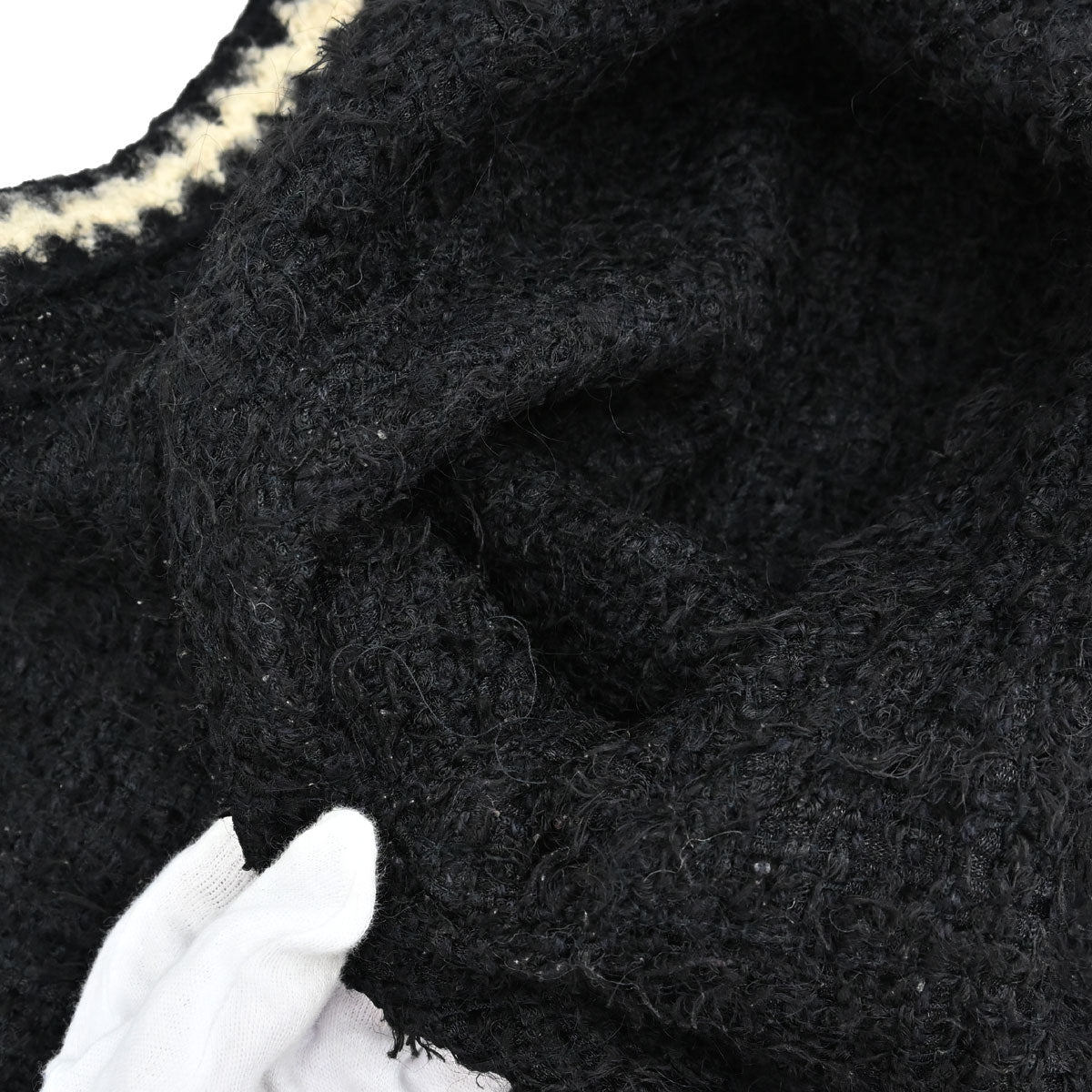 Chanel 1998 Tweed Jacket Black #40