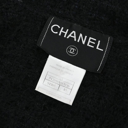Chanel 1998 Tweed Jacket Black #40