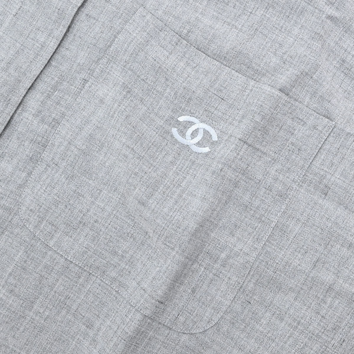 Chanel 1999 Sleeveless Top Gray #38