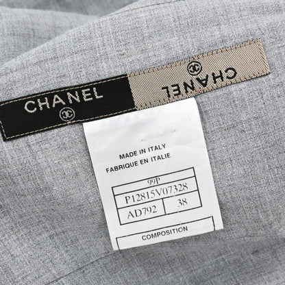 Chanel 1999 Sleeveless Top Gray #38