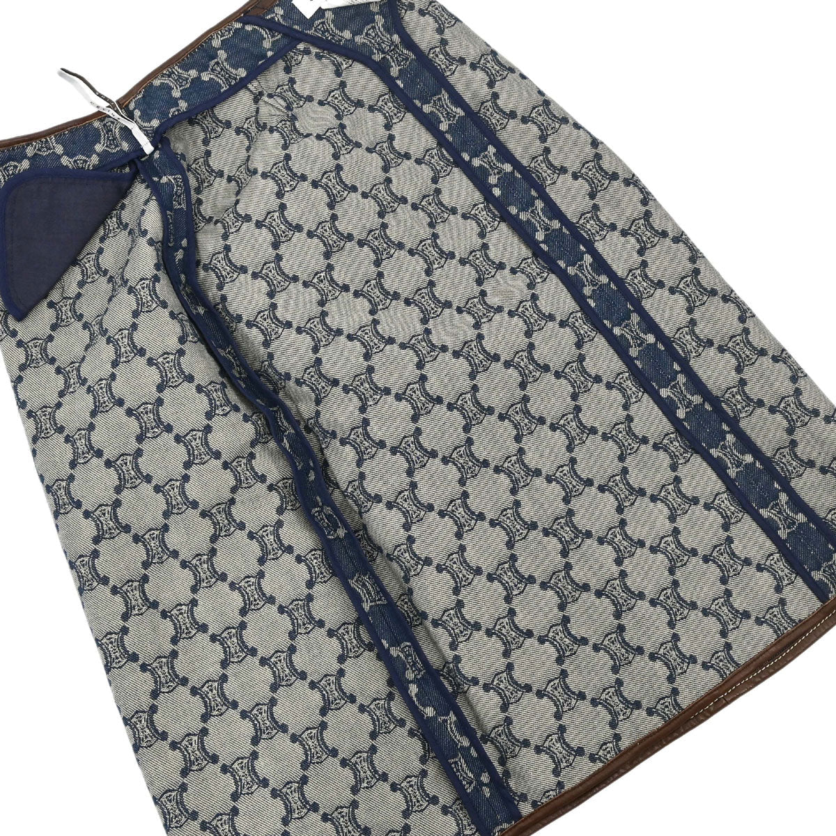 Celine Skirt Macadam Denim Blue #36