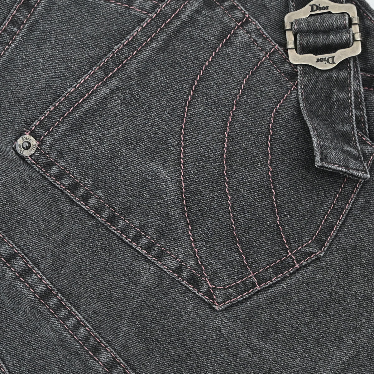 Christian Dior 2003 Skirt Denim Gray #36