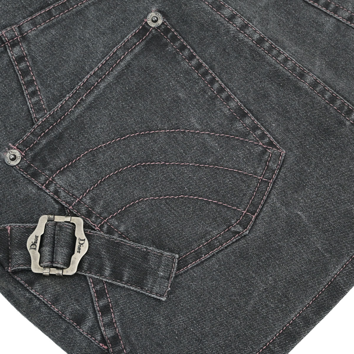 Christian Dior 2003 Skirt Denim Gray #36