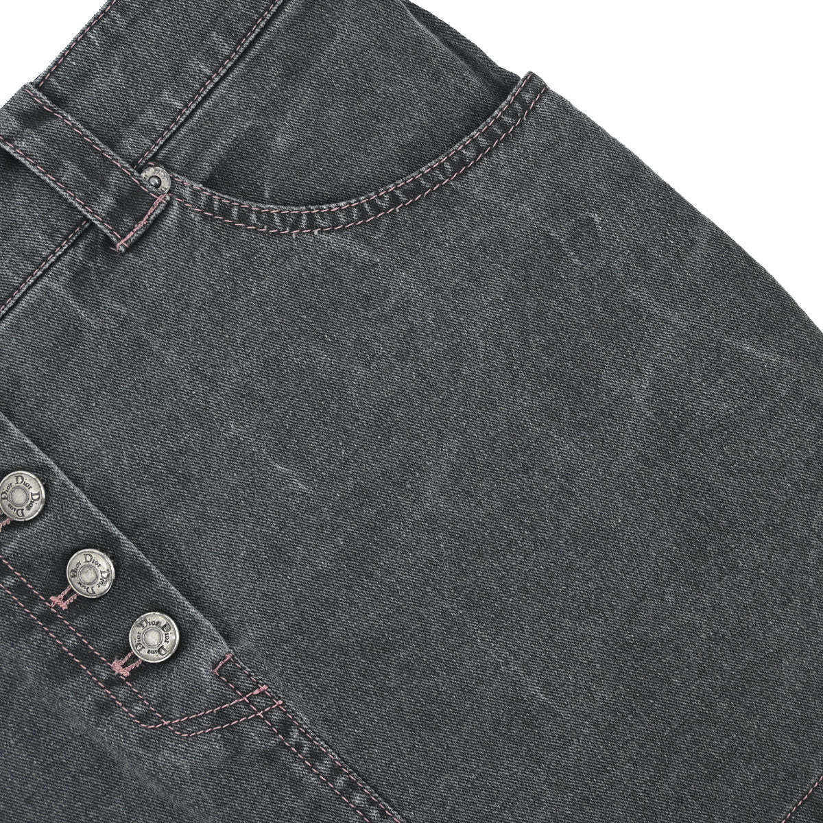 Christian Dior 2003 Skirt Denim Gray #36