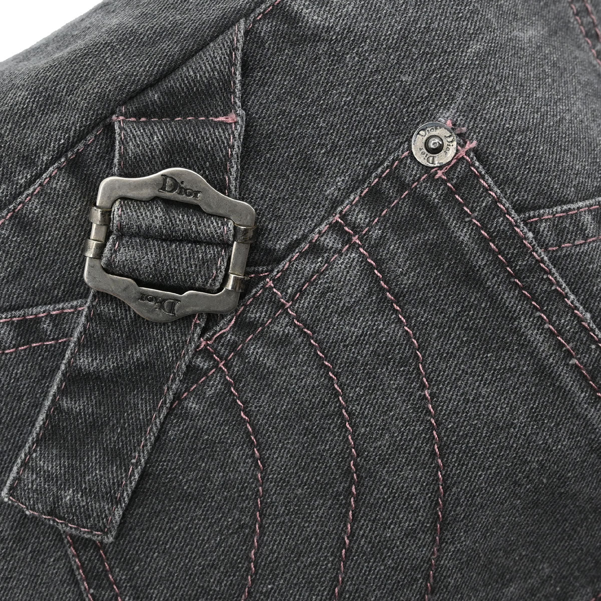 Christian Dior 2003 Skirt Denim Gray #36