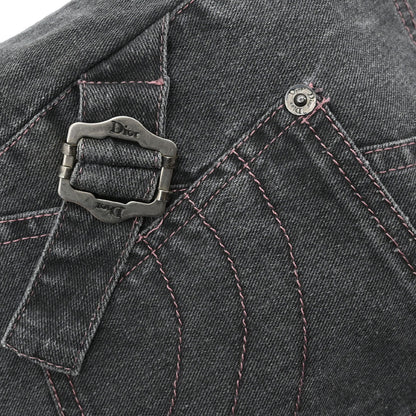 Christian Dior 2003 Skirt Denim Gray #36