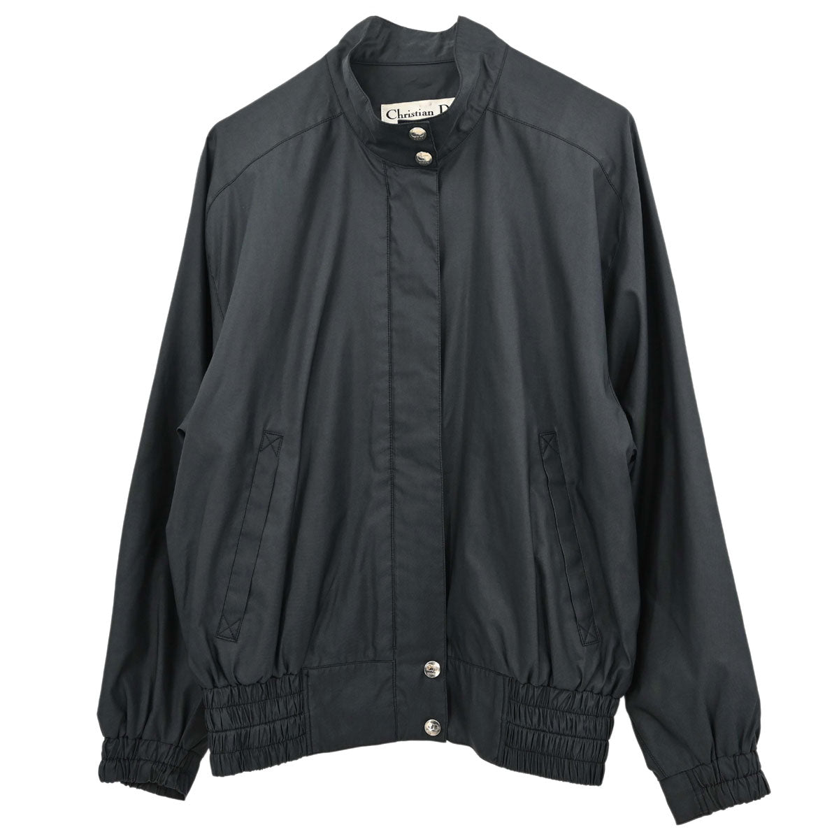 Christian Dior 2001 Sports Zip Up Jacket Black #S