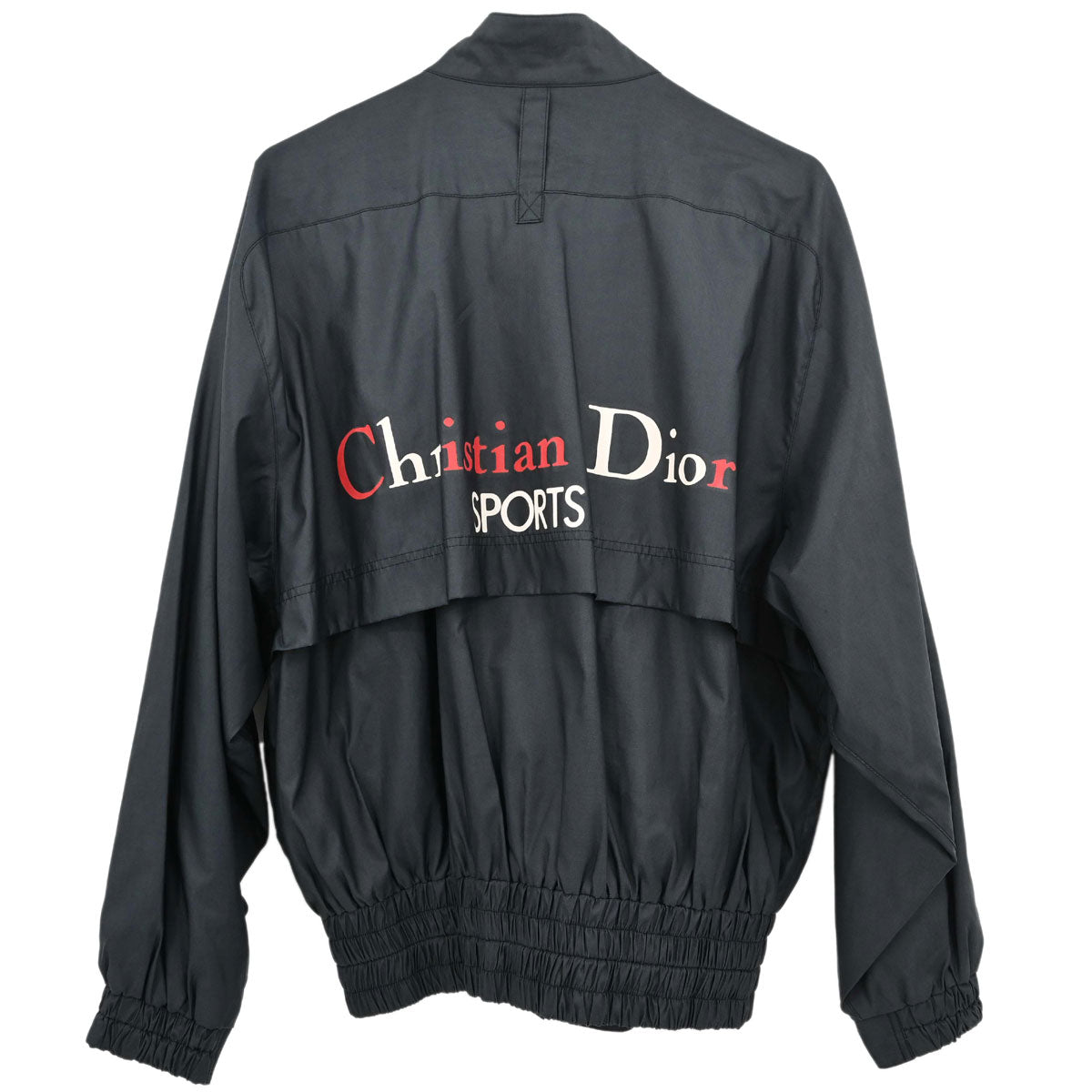 Christian Dior 2001 Sports Zip Up Jacket Black #S