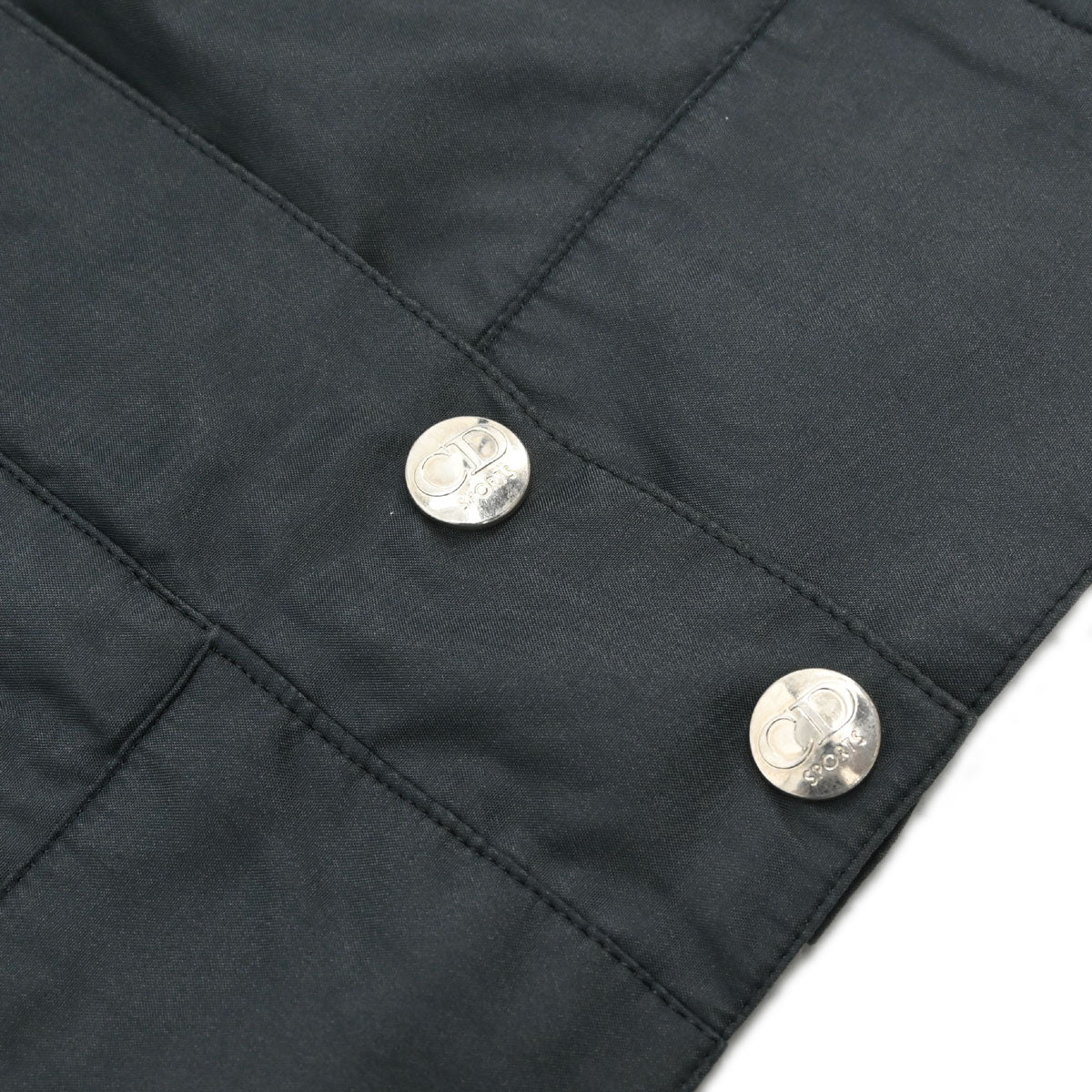 Christian Dior 2001 Sports Zip Up Jacket Black #S