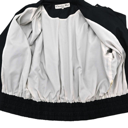 Christian Dior 2001 Sports Zip Up Jacket Black #S