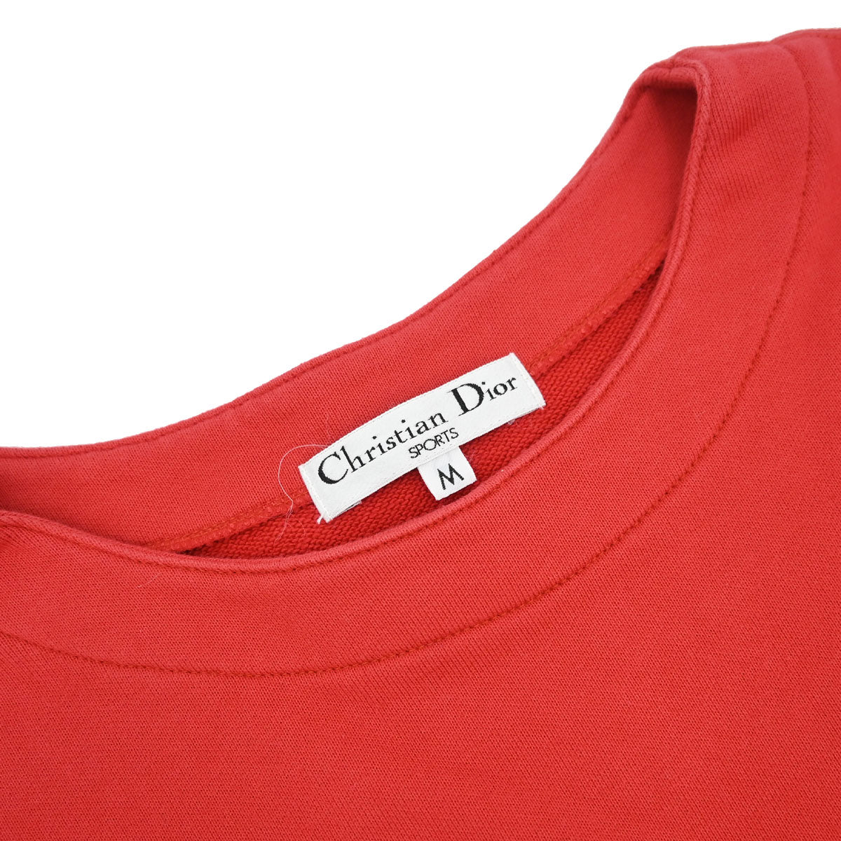 Christian Dior 2005 Sports Pullover Top Red #M