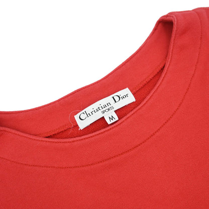 Christian Dior 2005 Sports Pullover Top Red #M