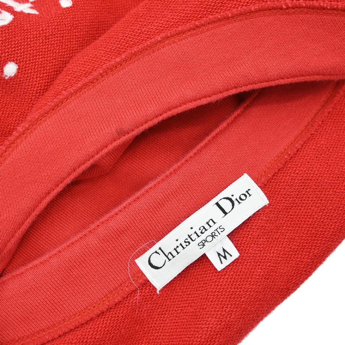 Christian Dior 2005 Sports Pullover Top Red #M